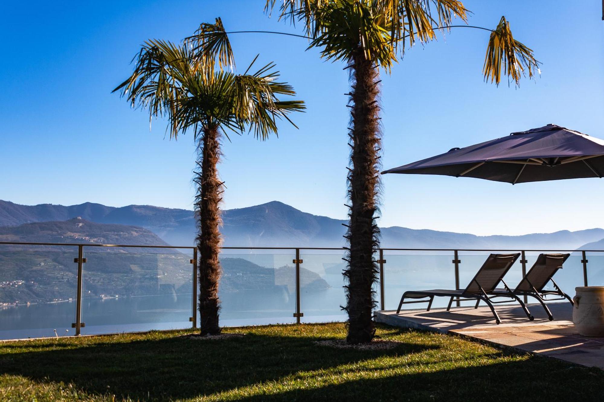 Mia Isola With Lake View, Garden And Swimming Pool Parzanica Εξωτερικό φωτογραφία