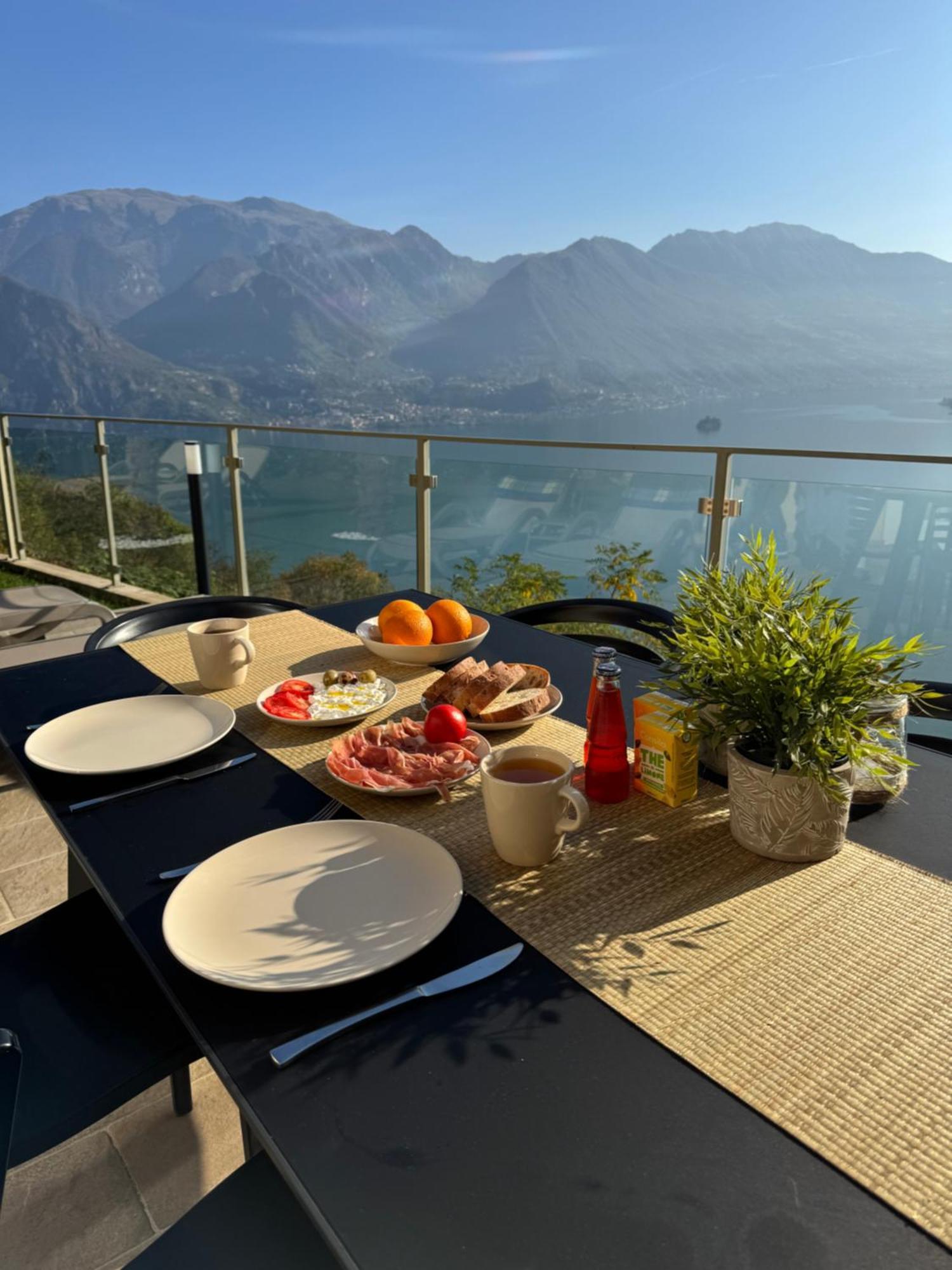 Mia Isola With Lake View, Garden And Swimming Pool Parzanica Εξωτερικό φωτογραφία