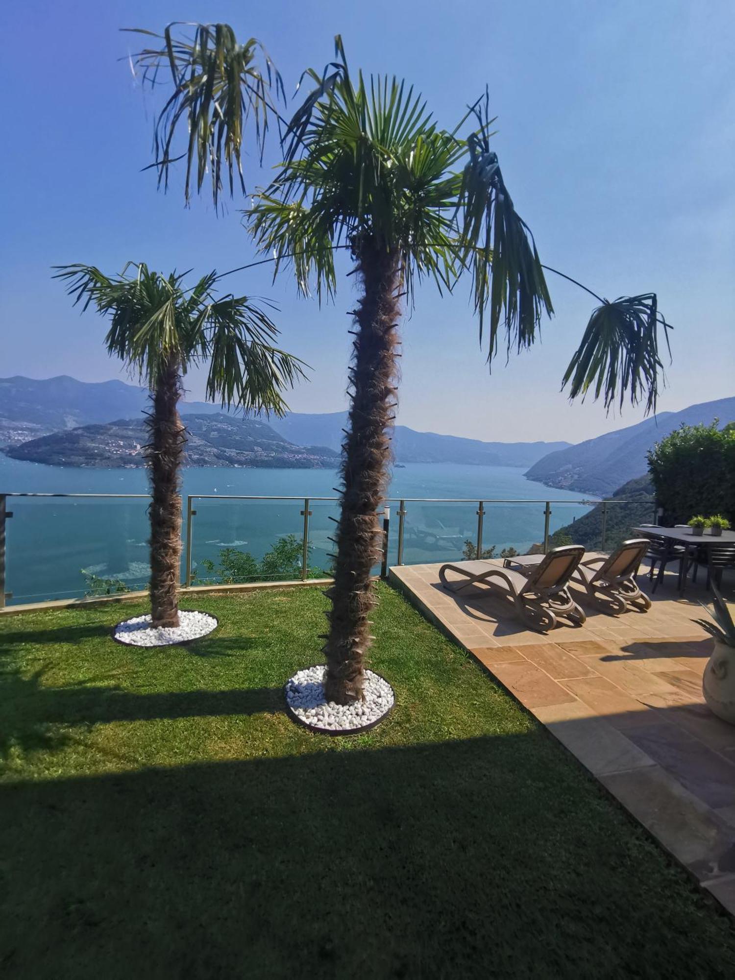 Mia Isola With Lake View, Garden And Swimming Pool Parzanica Εξωτερικό φωτογραφία